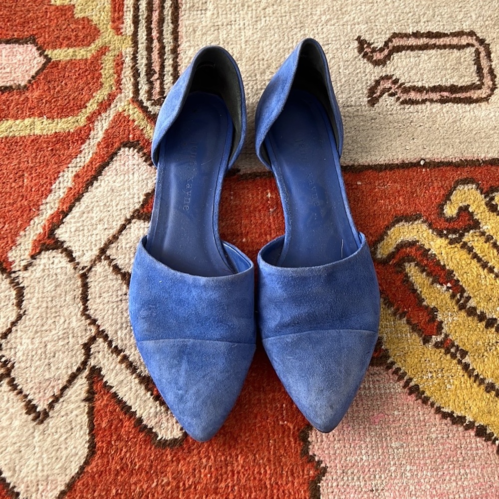 Jenni Kayne blue d’orsay flats Sz 38.5